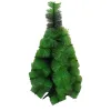 Green artificial Christmas tree, highly realistic pine needle decorative tree, festive home decoration Item Picture
